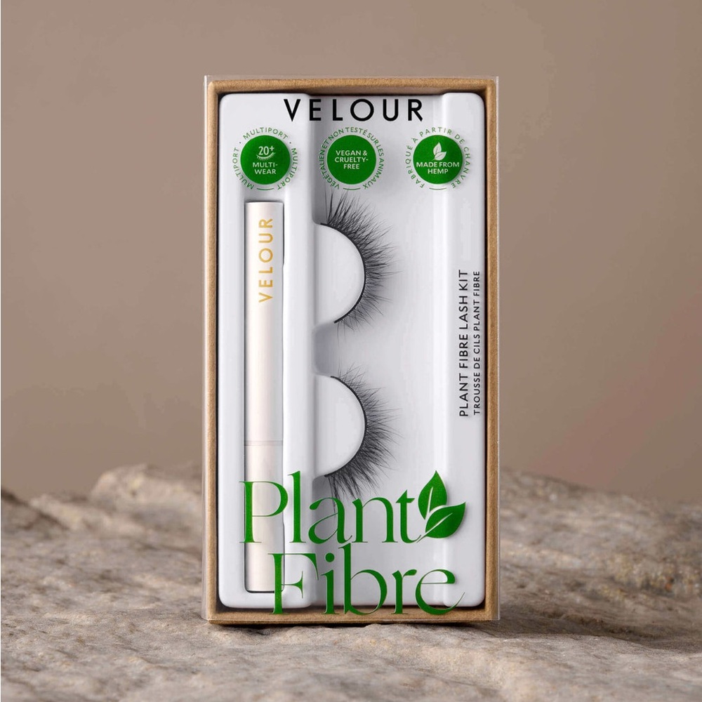 Velour Plant Fibre Lash Kit - Black